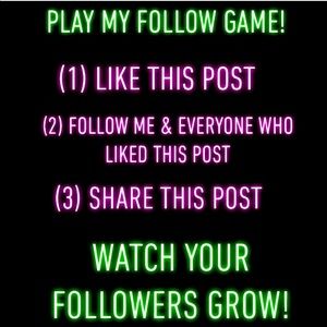 Follow game... quickly gain followers!